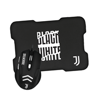 TECHMADE MOUSE USB CON MOUSEPAD UFFICIALE JUVENTUS