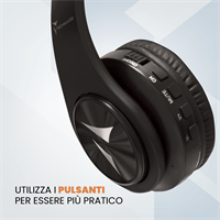 TECHMADE CUFFIA SENZA FILO TV CON RICEVITORE IN BUNDLE