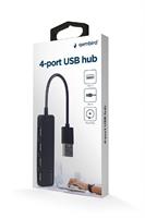 TECHMADE GEMBIRD HUB USB A 4 PORTE NERO
