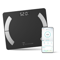 TECHMADE BILANCIA SMART DIGITALE BLACK