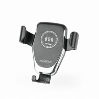 TECHMADE GEMBIRD CAR SMARTPHONE HOLDER WITH WIRELESS CHARGER
