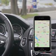 TECHMADE GEMBIRD CAR SMARTPHONE HOLDER WITH WIRELESS CHARGER