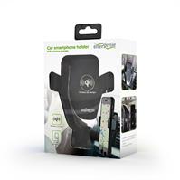 TECHMADE GEMBIRD CAR SMARTPHONE HOLDER WITH WIRELESS CHARGER