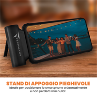 TECHMADE POWERBANK 4500 MAH CONNESSIONE TYPE-C CON STAND