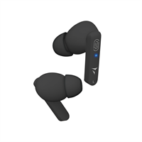 TECHMADE EARBUDS DI COLORE NERO CON SUPER BASS E TOUCH CONTROL