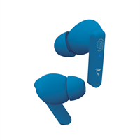 TECHMADE EARBUDS DI COLORE BLU CON SUPER BASS E TOUCH CONTROL