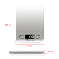 TECHMADE TM-KT630LB FOODSCALE BILANCIA CIBO DIGITALE