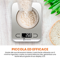 TECHMADE TM-KT630LB FOODSCALE BILANCIA DIGITALE PESA ALIMENTI