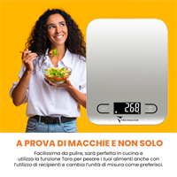 TECHMADE TM-KT630LB FOODSCALE BILANCIA CIBO DIGITALE