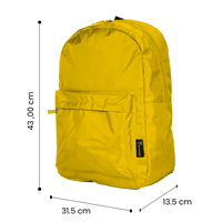 TECHMADE ZAINO AMERICAN STYLE (31.5x13.5x43 CM) GIALLO