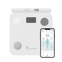 TECHMADE BILANCIA BODY FAT CON ELETTRODI TM-SCALE2