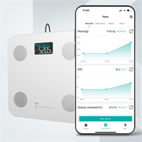 TECHMADE BILANCIA BODY FAT CON ELETTRODI TM-SCALE2