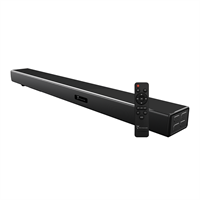 TECHMADE TV SOUNDBAR WIRELESS LED 2 IN 1 SUB INTEG 120WATT PM