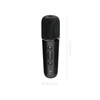 TECHMADE KARAOKE SPEAKER NERO