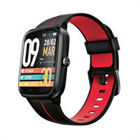 TECHMADE SMARTWATCH SPORT GPS INTEGRATO BLACK/RED