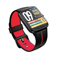 TECHMADE SMARTWATCH SPORT GPS INTEGRATO BLACK/RED