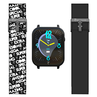 -BUNDLE DREAMER CASSA BK+BELT NERO+BELT WRITE BK+EARBUD NERO
