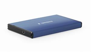 TECHMADE GEMBIRD BOX ESTERNO USB 3.0 2.5'' ALLUMINIO BLU SCURO