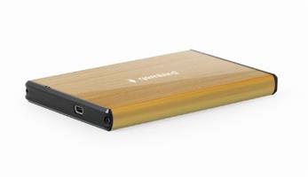 TECHMADE GEMBIRD BOX ESTERNO USB 3.0 2,5ALLUMINIO OPACO GOLD