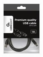 TECHMADE GEMBIRD CAVO USB 2.0 APLUG/BPLUG 1.8 MT HIGH SPEED