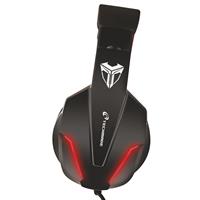TECHMADE CUFFIA GAMING PER CONSOLE/PC/LAPTOP/SMARTPHONE ROSSA