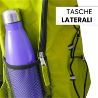 TECHMADE ZAINO SPORT STYLE (29x15x43 CM) VERDE