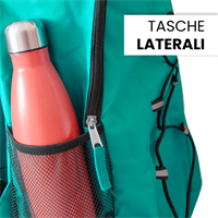 TECHMADE ZAINO SPORT STYLE (29x15x43 CM) LIGHT BLU
