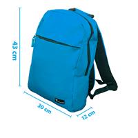 TECHMADE ZAINO PROFESSIONAL STYLE PER PC (30x12x43 CM) BLU