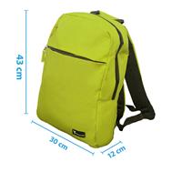 TECHMADE ZAINO PROFESSIONAL STYLE PER PC (30x12x43 CM) VERDE