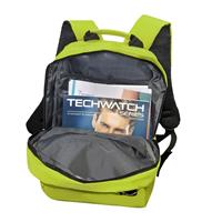 TECHMADE ZAINO PROFESSIONAL STYLE PER PC (30x12x43 CM) VERDE