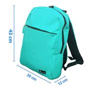 TECHMADE ZAINO PROFESSIONAL STYLE (30x12x43 CM) LIGHT BLU