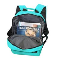 TECHMADE ZAINO PROFESSIONAL STYLE PER PC (30x12x43 CM) LIGHT BLU
