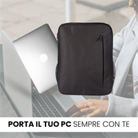 TECHMADE ZAINO PORTA NOTEBOOK (31x15x41 CM) NERO