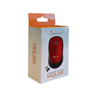 TECHMADE MOUSE WIRELESS RED
