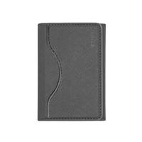 ETRES WALLET SMART FLAT COLLEZIONE SAFFIANO GREY