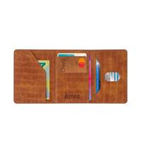 ETRES WALLET BROWN SQUARED