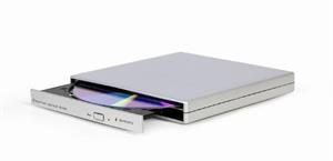 *TECHMADE GEMBIRD EXTERNAL USB DVD DRIVE, SILVER