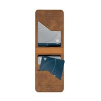 ETRES WALLET COMPATTO PORTACARTE CON AGGANCIO MAGSAFE BROWN