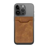 ETRES WALLET COMPATTO PORTACARTE CON AGGANCIO MAGSAFE BROWN