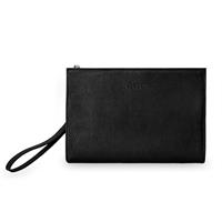 ETRES HANDBAG BLACK IN SIMILPELLE CON ZIP E TRACOLLA