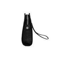 ETRES HANDBAG BLACK IN SIMILPELLE CON ZIP E TRACOLLA