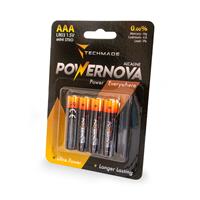 TECHMADE BATTERIA MINISTILO Modello AAA TM-LR03 PACK DA 4