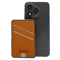 ETRES POWERBANK 5000 MAH CON PORTACARTE BROWN