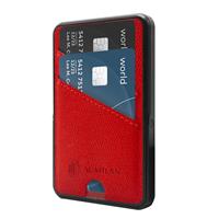 TECHMADE POWERBANK WIRELESS 5000 MAH CON PORTACARTE MILAN RED
