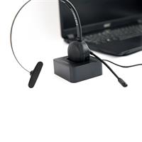 TECHMADE GEMBIRD BT CUFFIA WIRELESS DA CALL CENTER, MONO, NERA