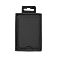 TECHMADE SMART WALLET SLIM DESIGN MAGNETIC 3 CARTE BLACK