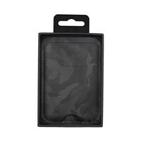 TECHMADE SMART WALLET SLIM DESIGN MAGNETIC 3 CARTE CAM BLACK