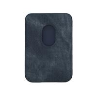 TECHMADE SMART WALLET SLIM DESIGN MAGNETIC 3 CARTE JEANS BLUE