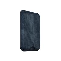 TECHMADE SMART WALLET SLIM DESIGN MAGNETIC 3 CARTE JEANS BLUE