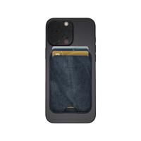 TECHMADE SMART WALLET SLIM DESIGN MAGNETIC 3 CARTE JEANS BLUE